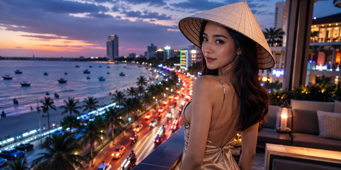 Người dùng truy cập OK9 trên điện thoại tại Mũi Né